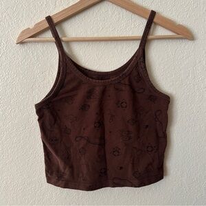 ARQ brown tank top